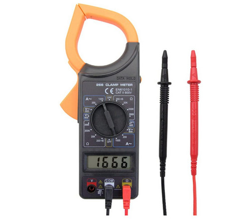 Pinza amperometrica con - pinza,