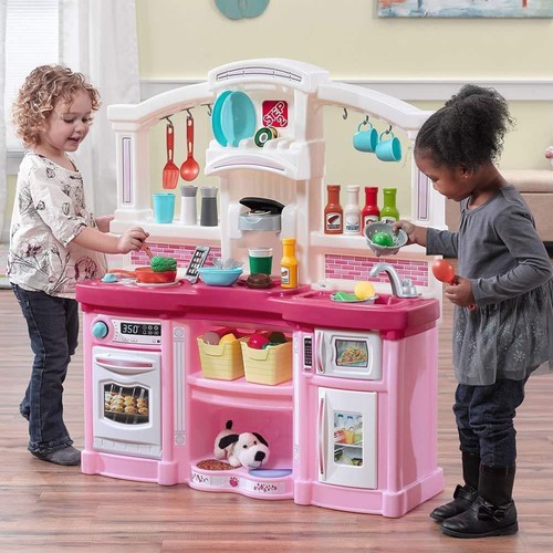 Cucina gioco rosa bambina