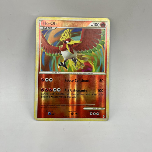 Carta pokemon holo - pokemon, ho-oh