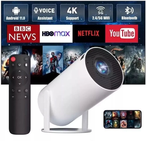 Proiettore uhd mini - 4k, smart