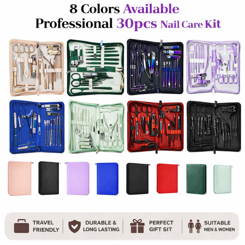 30pcs kit manicure pedicure - 30pcs,