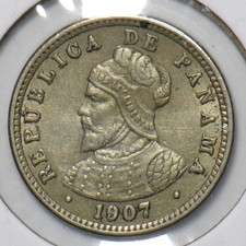 Panama 1907 1/2 Centesimo