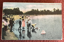 Antique postcard children