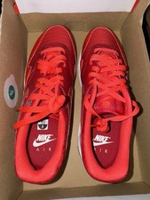 Nike Air Max 1 Gym Red Sail Uomo Taglia 9 NUOVISSIME