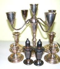 Lotto pezzi candelabri e - di,