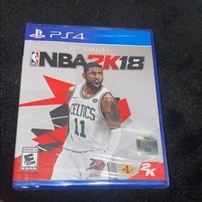 NBA 2K18 PS4 gioco blu e rosso