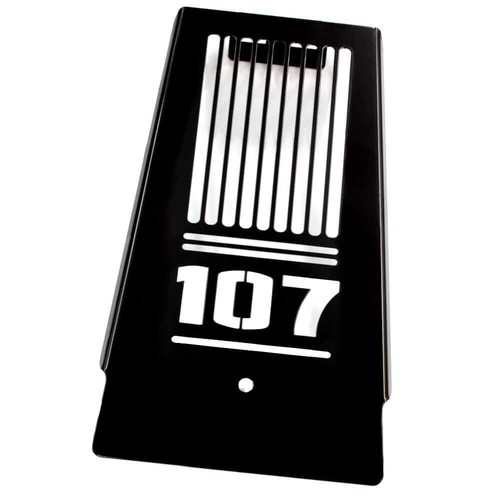 Copriradiatore 107 nero adatto