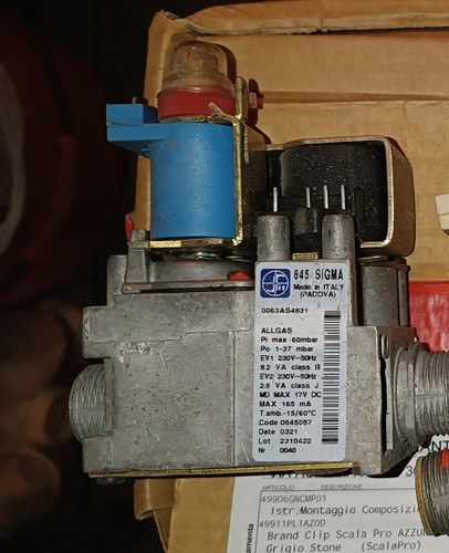 Valvola gas sigma845 - valvola,