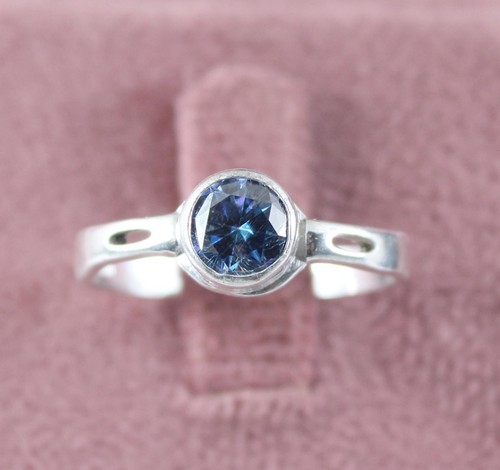 Anello solitario argento - anello,