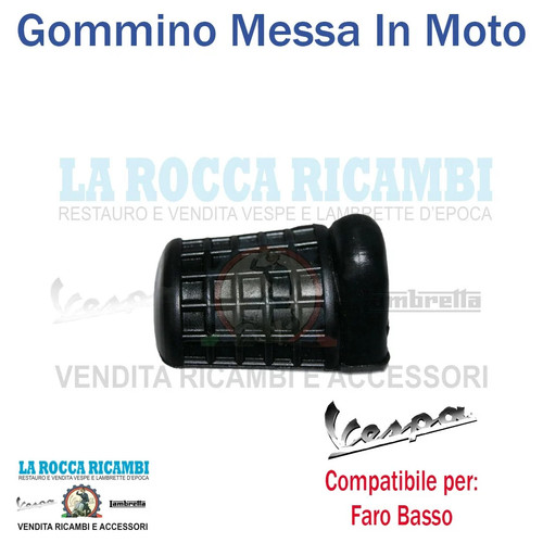 Gommino messa moto - gommino, in