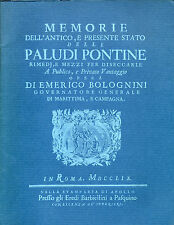 Memorie dell'antico e presente stato delle paludi pontine, rimedi e mezzi per...