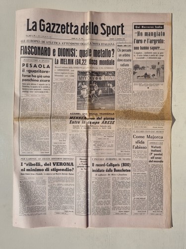 Gazzetta dello sport agosto - sport, 13