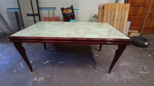 Tavolo legno con appoggio - in,