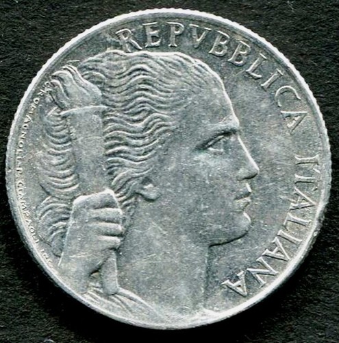 Moneta italia lire - -,
