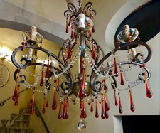 Maestoso lampadario antica