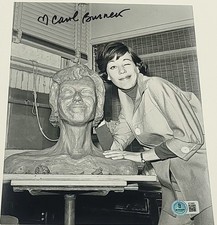 Autografo Carol Burnett - foto firmata 8x10 - certificato Beckett - TV Pioneer