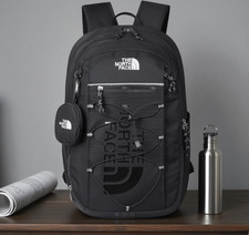 Zaino THE NORTH FACE 30L Sportivo Casual  Borsa Viaggio Outdoor Nylon nero