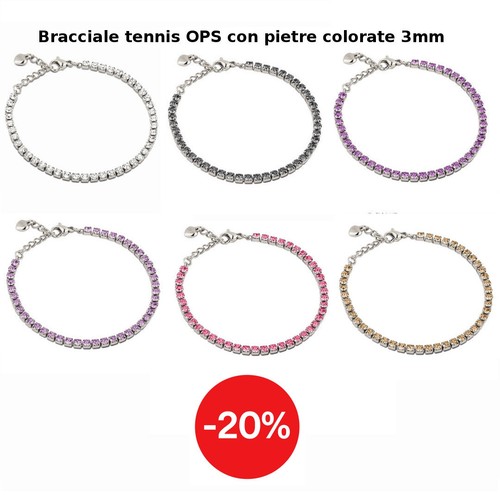 Bracciale tennis fine - tennis,