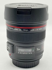 OBIETTIVO CANON EF 14mm 1:2.8 L II USM -BUONO - E F 14mm f/2.8L MK2
