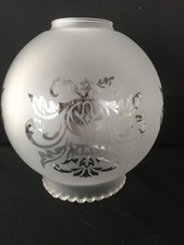 ANCIEN ABAT-JOUR GLOBE EN