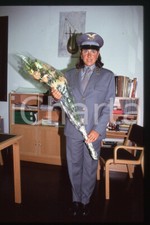 Deborah COMPAGNONI in divisa GUARDIA DI FINANZA - 1995 ca 35 mm vintage slide 4