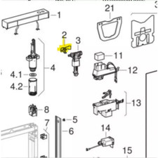 Clip di fissaggio per il