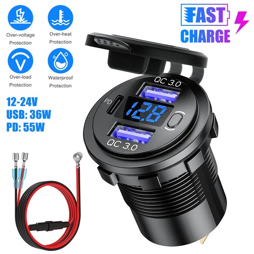 Caricabatteria usb auto - usb,