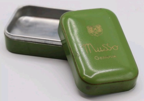 Rara scatola metalgraf musso - rara,