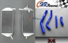 Radiatore+tubo alluminio blu