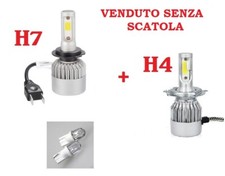 LAMPADINE H7 + H4 BI-LED x