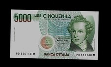 Italy 5000 lire - |,