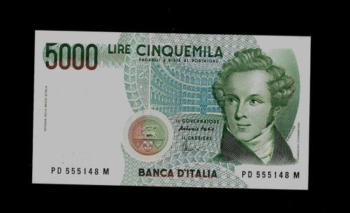 Italy 5000 lire 1985 - |,