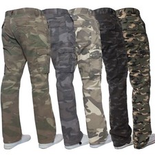 Pantaloni da lavoro Kruze uomo combattimento militare mimetici cargo mimetici esercito casual