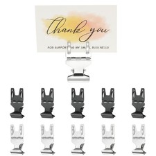 10PCS Sign Clips, Metal Sign