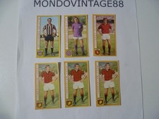 6 FIGURINE CALCIATORI PANINI