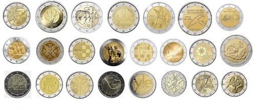 Euro commemorativi 2005 2026 - euro, 2005-2026