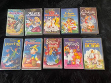 Job Lot VHS x 10 Disney