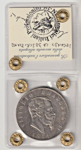 Lire 1871 r - 5,
