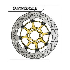 DISCO FRENO ANTERIORE  NG 1060