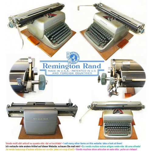 Macchina scrivere remington - scrivere,