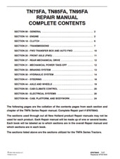 New Holland TN75FA, TN85FA