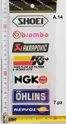 Kit a14 adesivi scritta - a14,