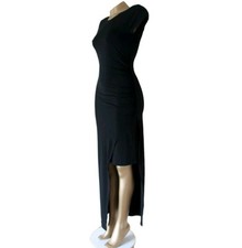 Maxi abito donna nero