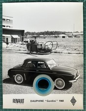 Rara Photo Press RENAULT DAUPHINE Gordini-Salone Torino 1965