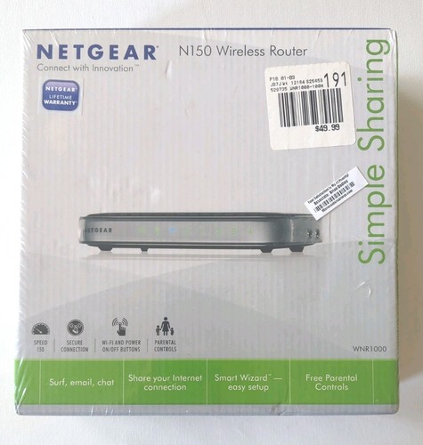 Netgear wireless 150 router - wireless-n,