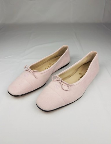Ballerine chanel scamosciate - chanel,