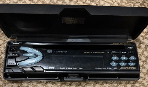 Alpine cdm 7857 faceplate - alpine,