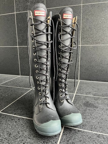 Hunter rubber boots - rubber,