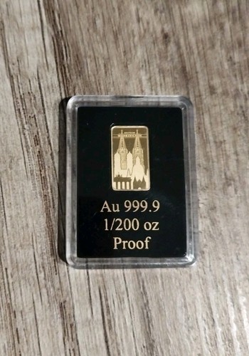 Lingotto oro 200 - d'oro, 1/200
