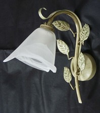 Lampada con 1 luce applique shabby chic realizzata nella nostra fabbrica art.412